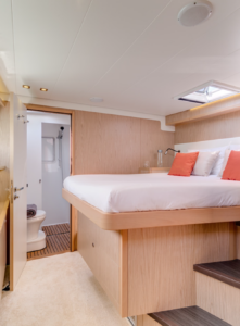 Bali 5.2 catamaran liveaboard ventana travel stateroom
