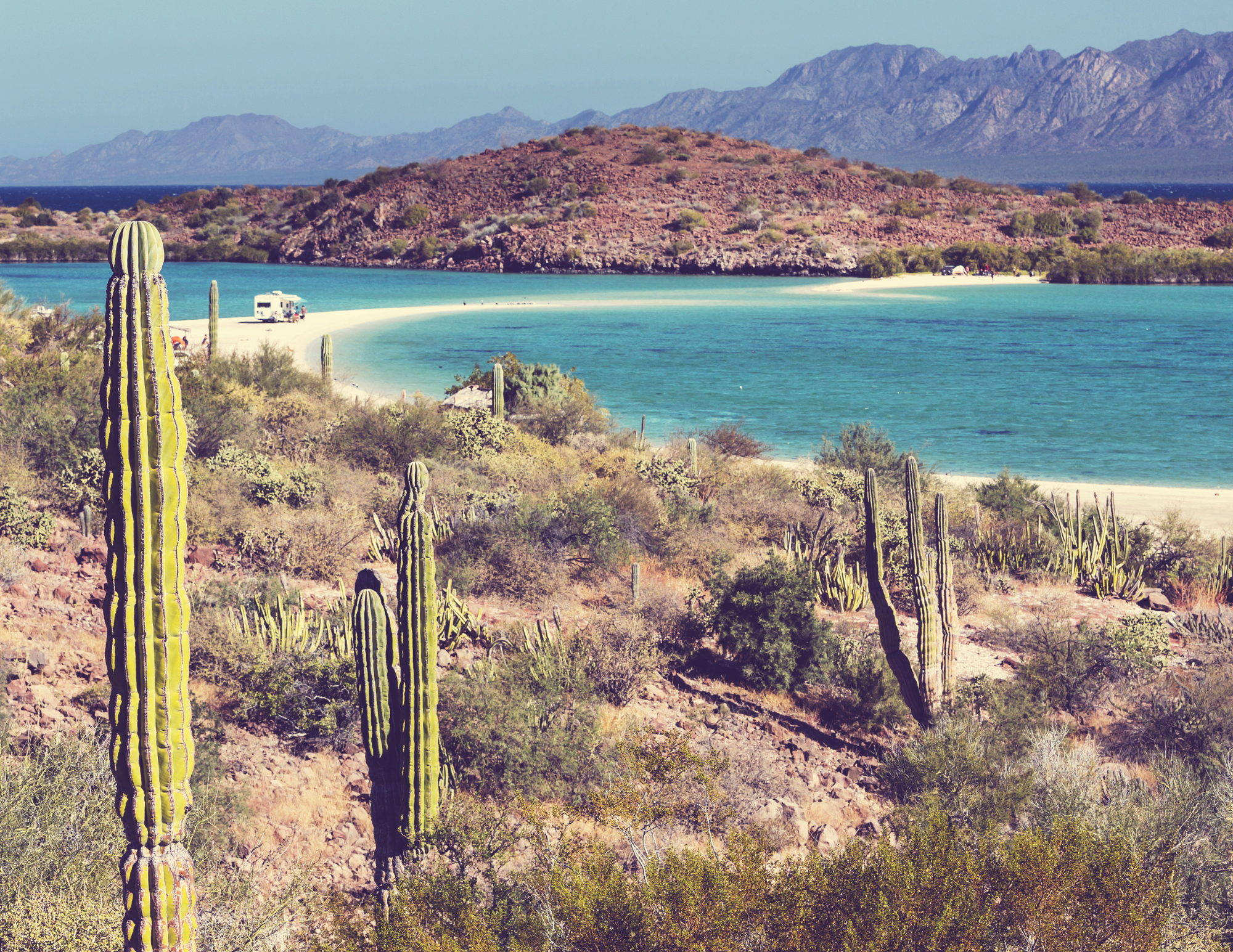 Sea of Cortez and Baja coastline